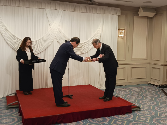 (一社)全日本土地区画整理士会　会長賞(功労者表彰)
